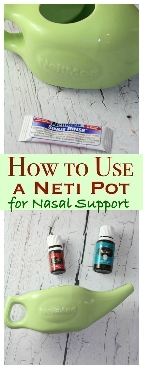 How to Use a Neti Pot for Nasal Support