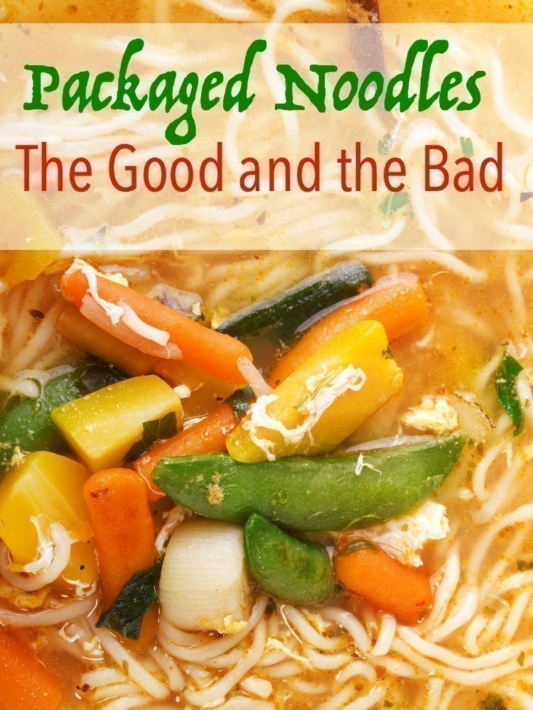 Packaged Processed Ramen & Nissin Noodles {The Good & the Bad}