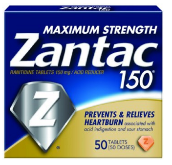 FREE Zantac Acid Reducer 50 or 60 ct (After Rebate)