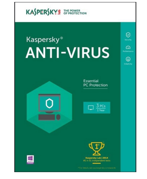 Newegg: Kaspersky Anti-Virus 2016 (3 PC Key Card) FREE after Rebate