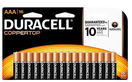 OfficeDepot: 100% Back in Rewards on Duracell Batteries + Folgers Coffee