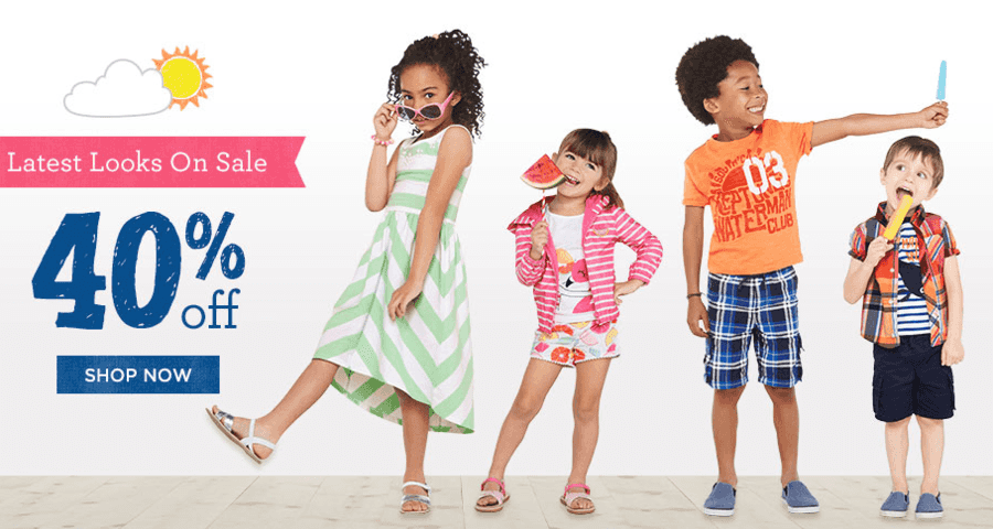 Gymboree: 40% OFF Purchase + FREE Shipping