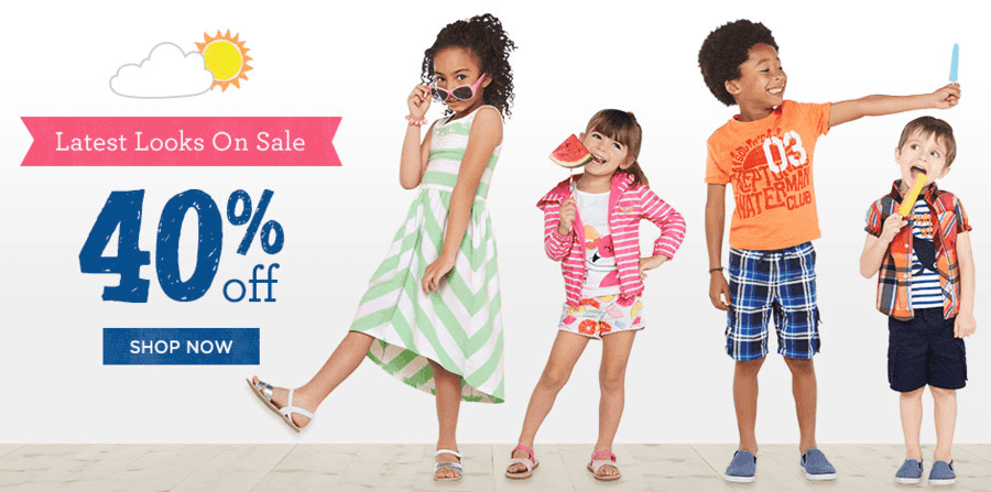 Gymboree: 40% OFF + FREE Shipping (Ends Tonight)