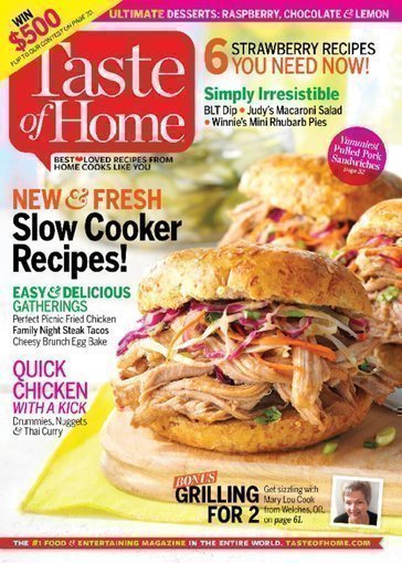 Taste of Home Magazine just $5 per Year
