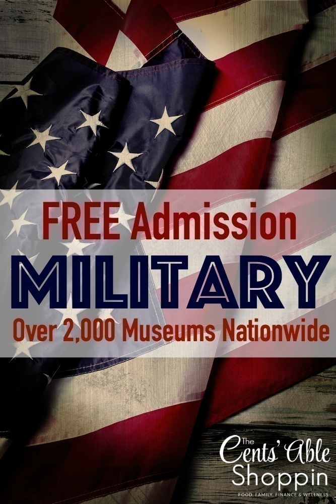 FREE Military Admission to over 2,000 Museums Nationwide