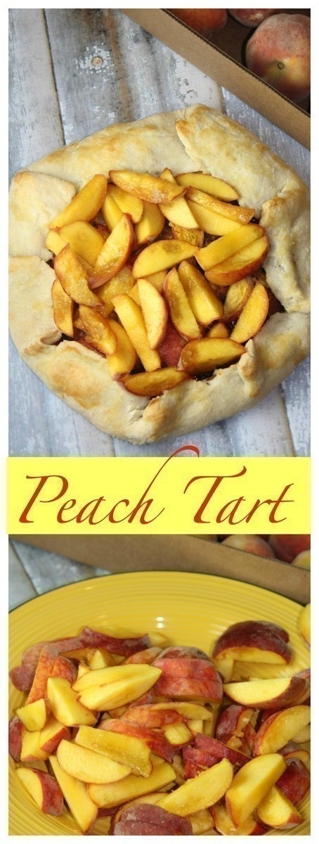 Peach Tart with Homemade Crust