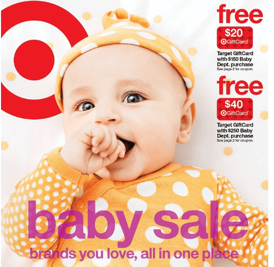 Target: Last Day to Earn a Gift Card with Baby Dept. Purchase