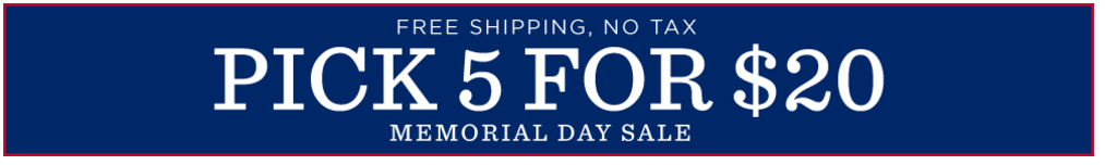 Pick 5 for $20 Memorial Day Magazine Sale (MANY Popular Titles!)