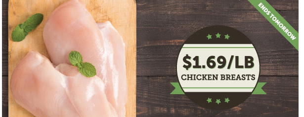 Zaycon Foods: Boneless Skinless Chicken Breast $1.69 lb