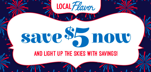 LocalFlavor: $5 OFF Now (Restaurants, Activities + More)