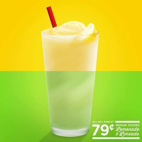 SONIC Drive In: Medium Frozen Lemonade & Limeade $.79 (6/8)