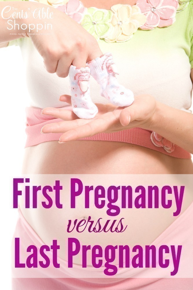 First Pregnancy versus Last Pregnancy