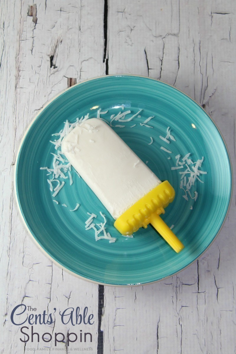 Coconut Milk & Honey Popsicles