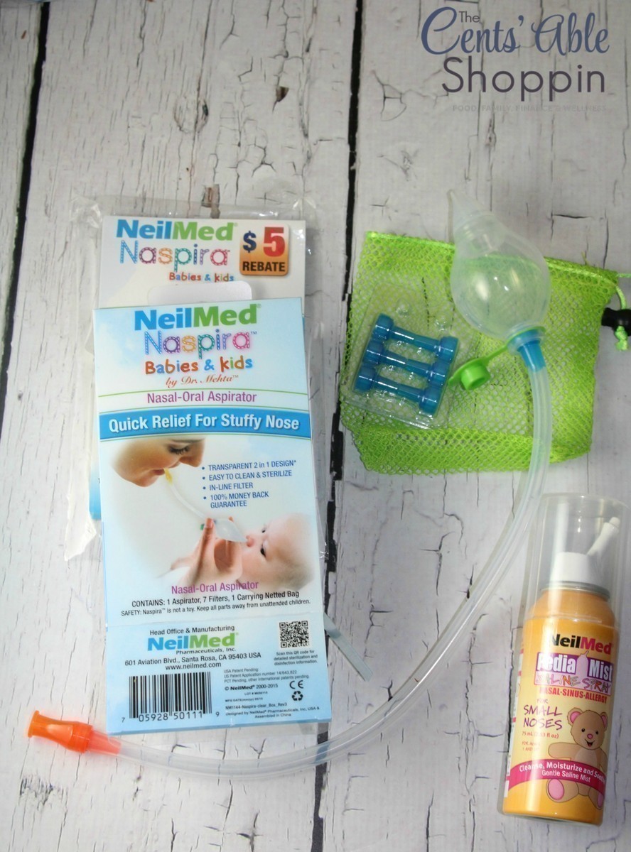 NeilMed Naspira Nasal Oral Aspirator for Children