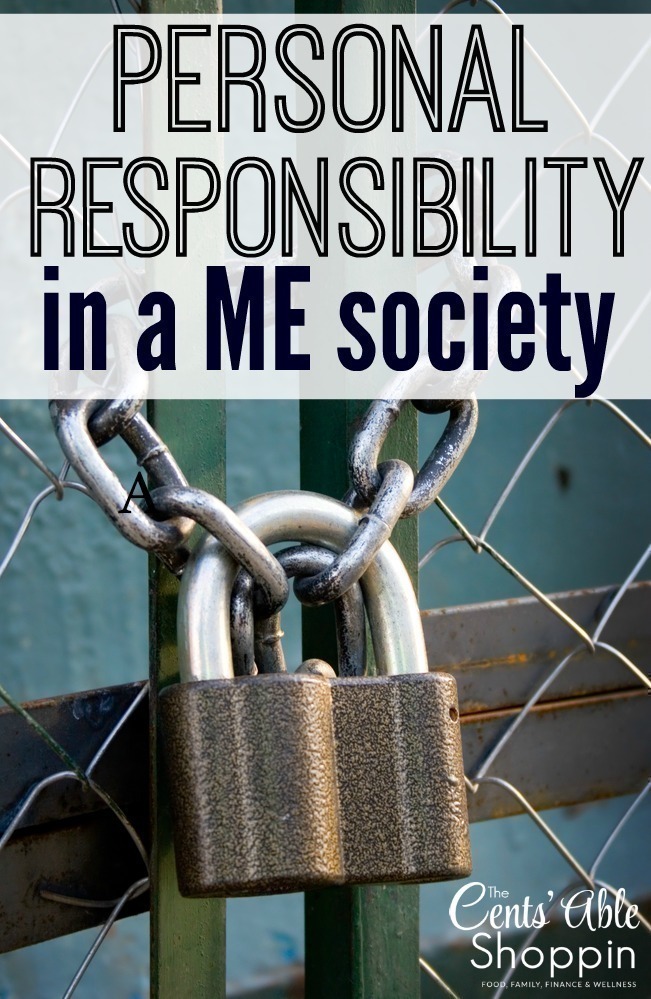Personal Responsibility in a ME Society