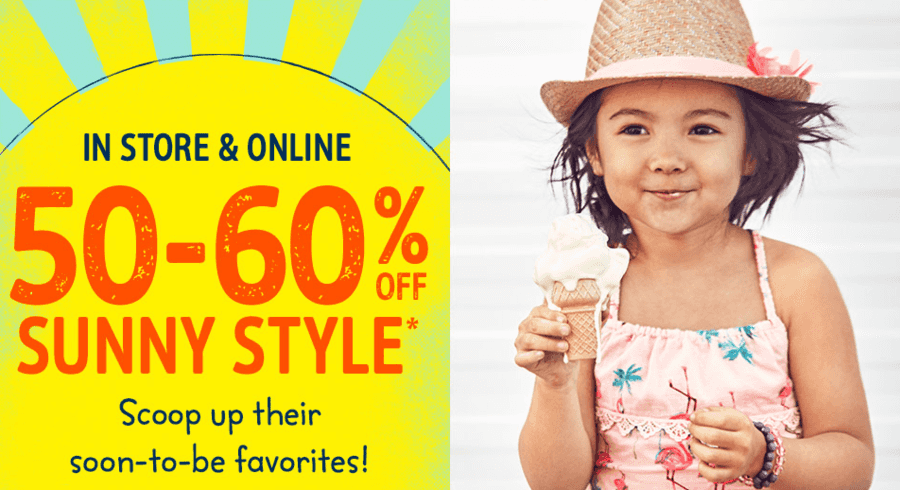 Carter’s: Up to 60% OFF + FREE Shipping + Additional 20% Savings