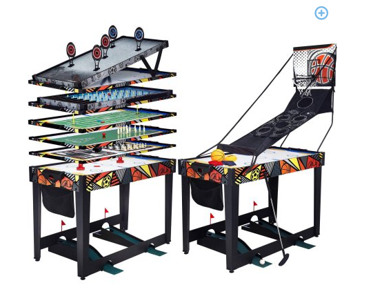48″ 12-in-1 Multi-Activity Combination Game Table just $57