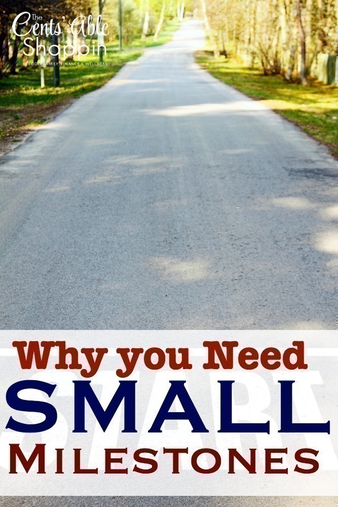 Why you Need Small Milestones