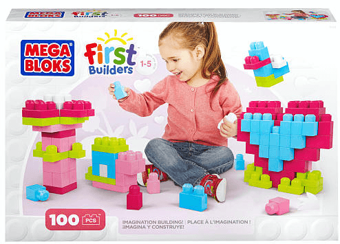 Toys R Us: 100-Count Mega Bloks First Builders Imagination Building Set $11