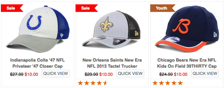 Lids: NFL Caps just $10 (reg. $24)