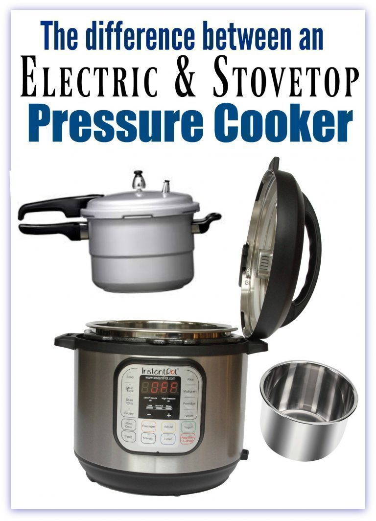 The Difference Between an Electric and Stovetop Pressure Cooker The