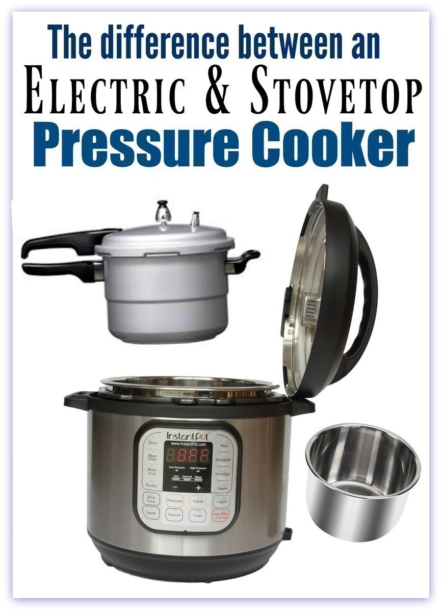 The Difference Between an Electric and Stovetop Pressure Cooker