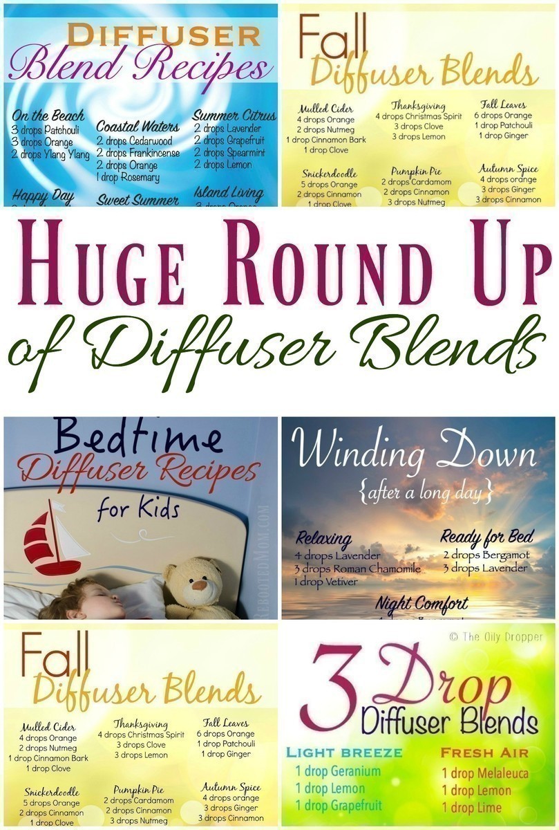 Huge Round Up of Diffuser Blends