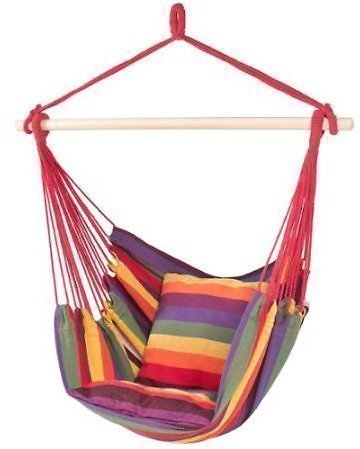 Walmart: Hanging Hammock Rope Chair $28