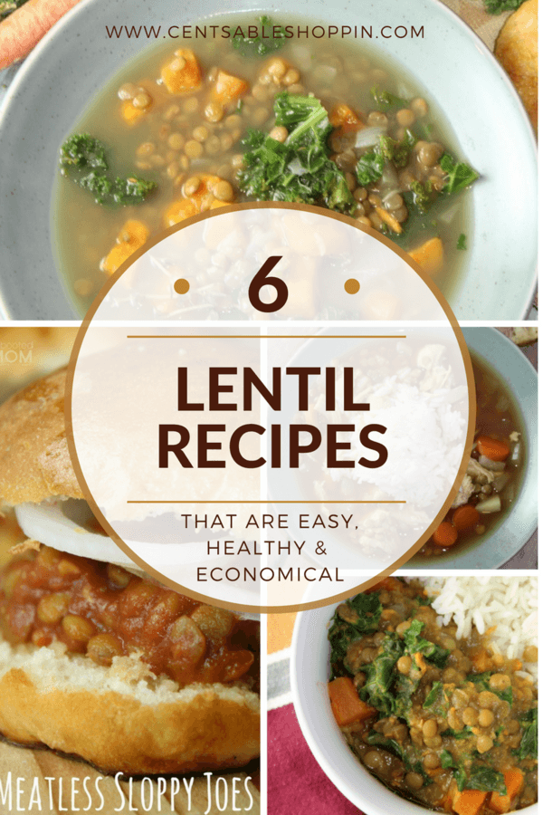 6 Lentil Recipes that are Easy, Healthy and Economical