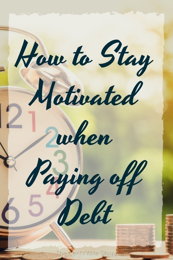 How to Stay Motivated when Paying off Debt