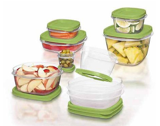 Walmart: Rubbermaid 24-Piece Easy Find Lid Container Set $10
