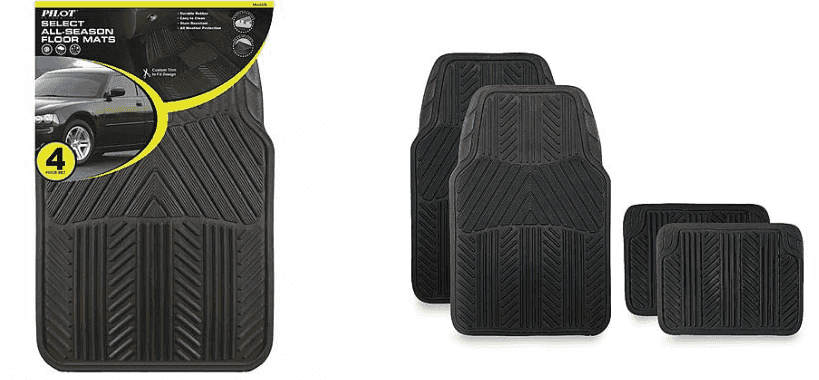 Sears:  All Season 4pc Rubber Floor Mat Set $9.99 (reg. $25)