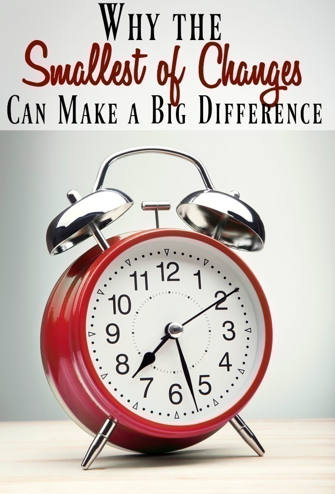 Why the Smallest of Changes Can Make a Big Difference