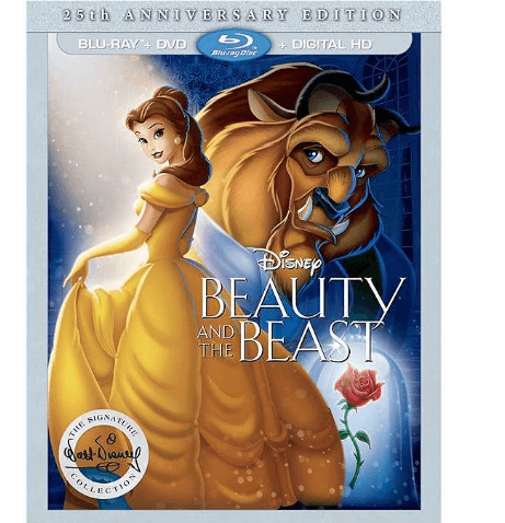 Target: Beauty & the Beast – 25th Anniversary Edition Blu-ray + $5 Gift Card $23