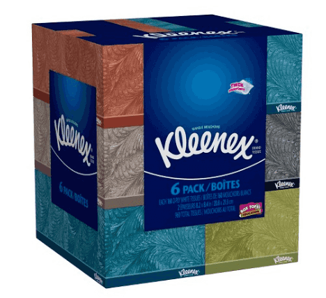 Target: 6 pk Kleenex Facial Tissue $5.43