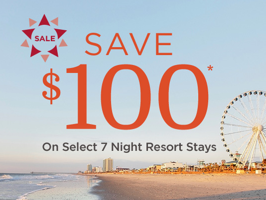 Armed Forces Vacation Club: Select 7 Night Stays $100 OFF