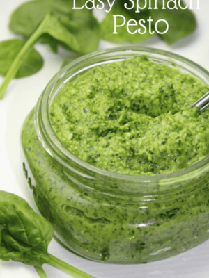 Easy Spinach Pesto