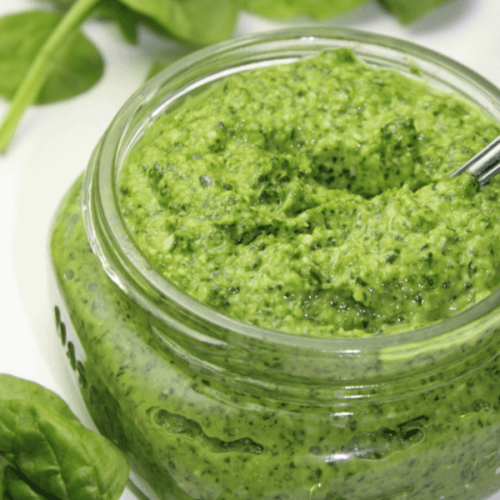 Easy Spinach Pesto The CentsAble Shoppin