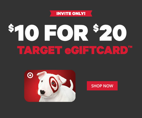 Groupon: Discounted Target Gift Card (Invite Only)