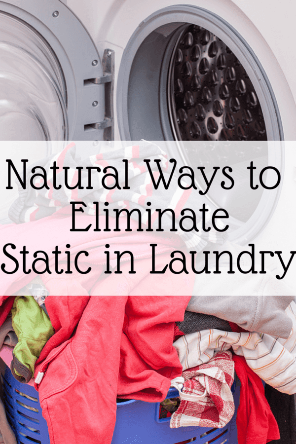 Do you get static in your laundry? Here are some natural ways to cope.