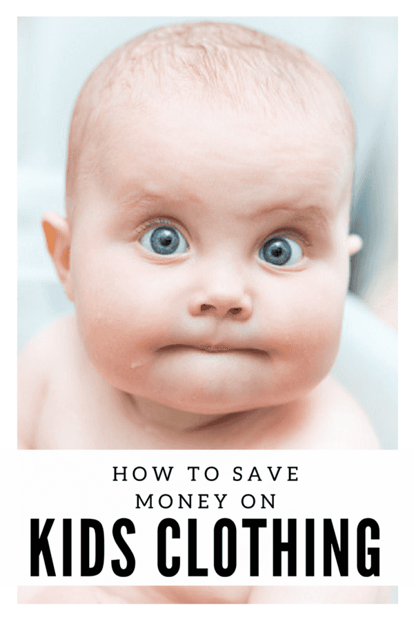 If you have kids, you may already know that buying clothing can get expensive!  Thankfully, there are many ways you can save on children's clothes - whether you have one child or multiple.  #money #kids #budget