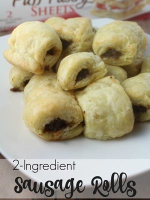 Easy Sausage Rolls Appetizer