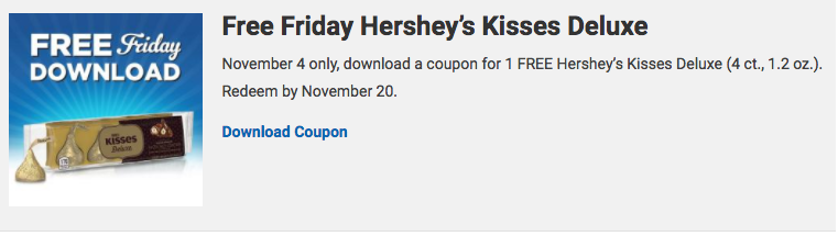 FREE Friday Download | Hershey’s Kisses Deluxe