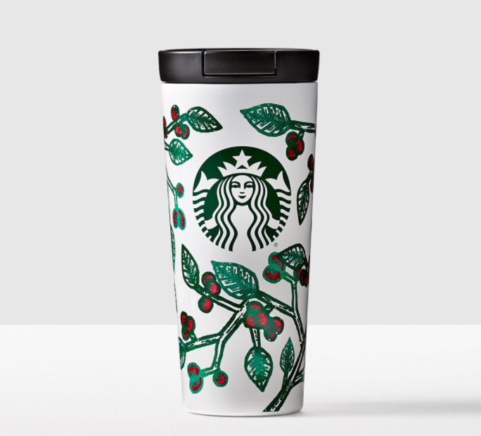 Starbucks: 2017 Coffee & Tea Tumbler $40 + FREE Coffee in January