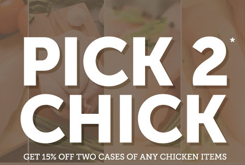 Zaycon: 15% OFF Two Cases of Chicken Products