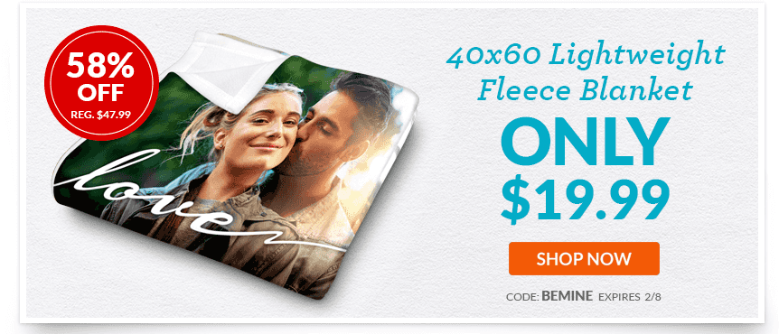 York Photo: Custom Photo Fleece Blanket $19.99 (67% OFF)