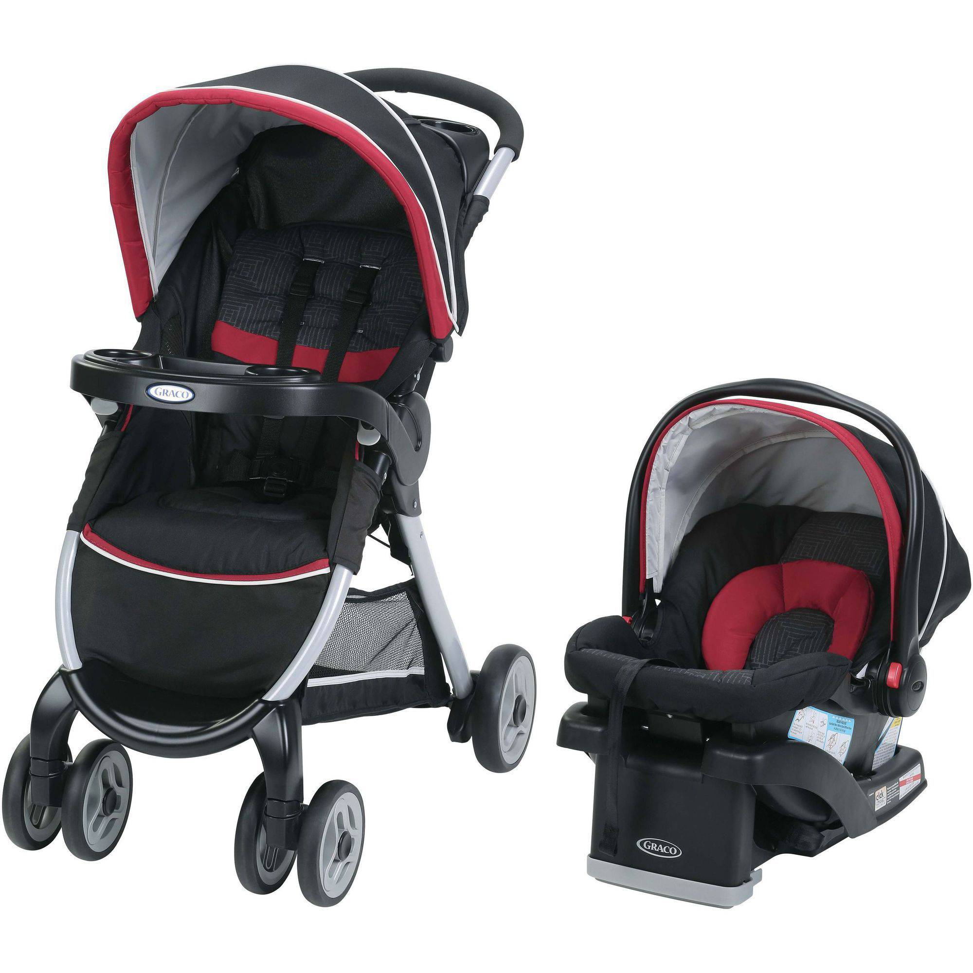 Graco FastAction Fold Click Connect Travel System $129.88
