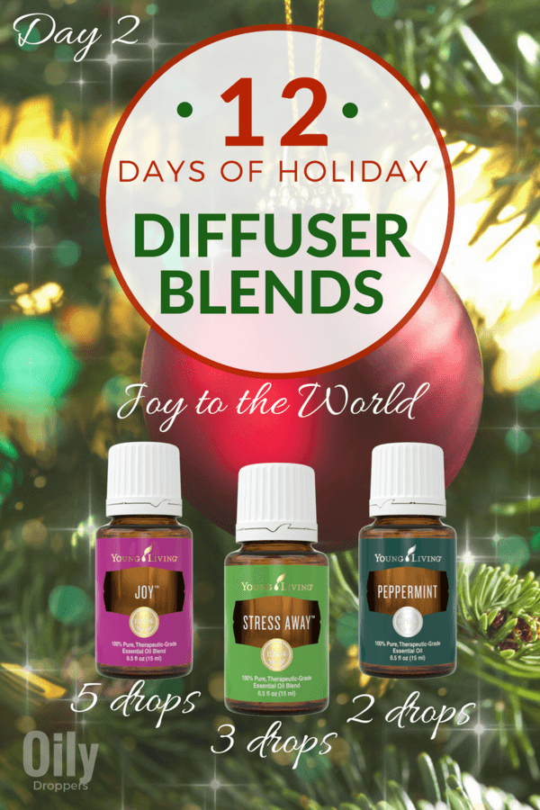 12 Days of Holiday Diffuser Blends (Joy to the World)