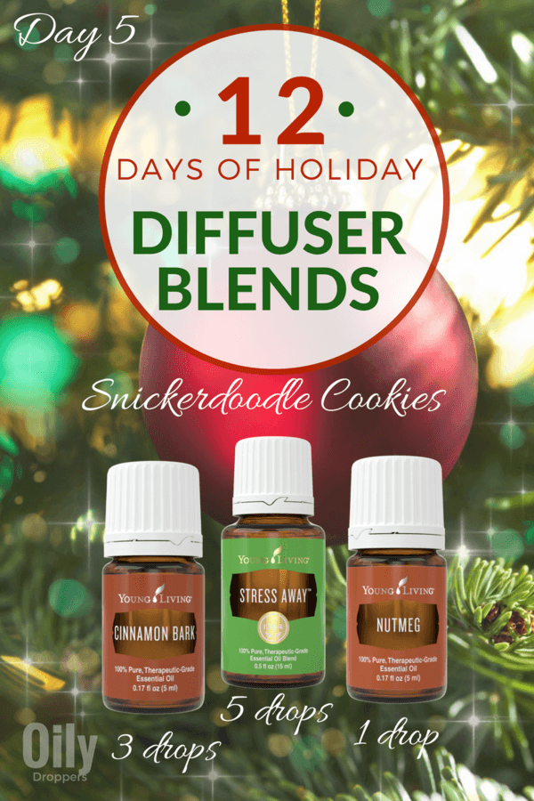 12 Days of Holiday Diffuser Blends (Snickerdoodle Cookie)