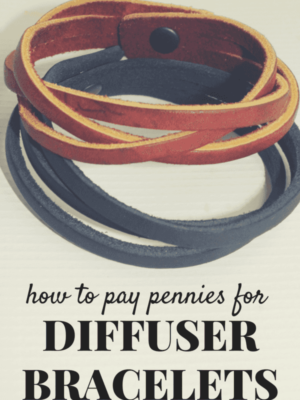 DIY Leather Diffuser Bracelet